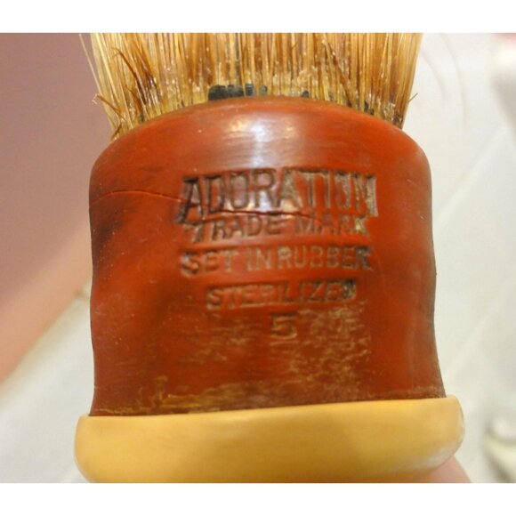 Vintage Shaving & First Aid Bathroom Lot razor celluloid shaving brush band-aid - Picture 14 of 15